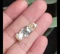 yellow diamond pair grey diamond video