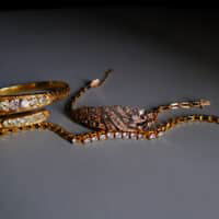 snake diamond bangle, antique snake bracelet gold, diamond snake bracelet, antique diamond bangle bracelet, vintage diamond cuff bracelet, snake cuff bracelet gold, antique peranakan jewellery, diamond cuff bracelet yellow gold, Gem Gardener