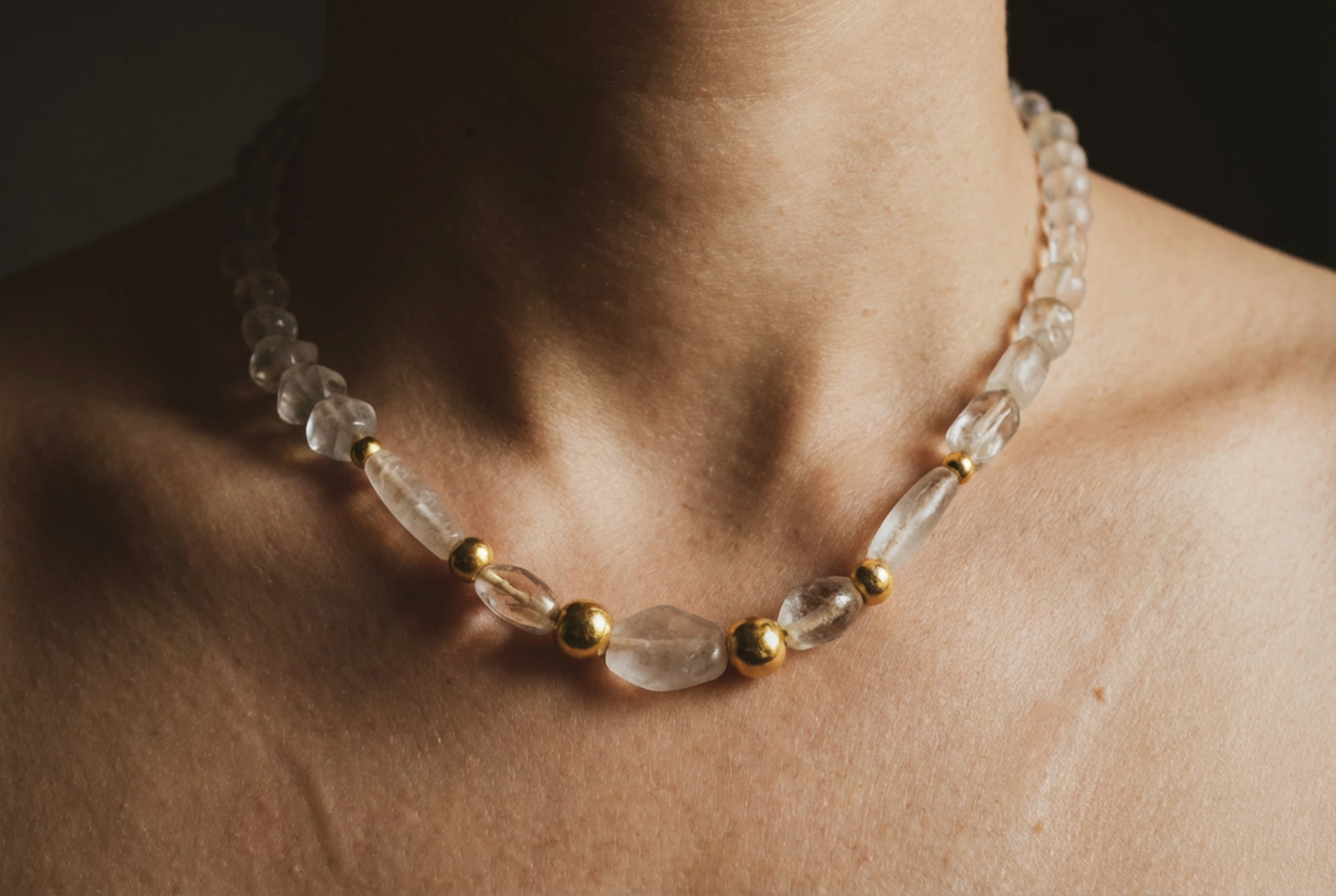 ancient bead necklace, ancient bead jewelry, ancient pyu beads, quartz bead necklace, antique bead necklace, roman bead necklace, ancient jewelry for sale, majapahit jewellery, Gem Gardener