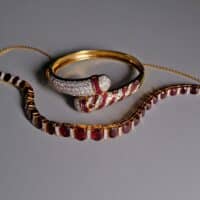 vintage ruby bangle bracelet, burmese ruby bangles, burma ruby bracelet, ruby cuff bracelet, ruby bracelet vintage, peranakan straits chinese, vintage peranakan jewellery, Gem Gardener
