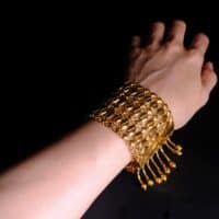 Peranakan Gold Bracelet, antique peranakan jewellery, vintage peranakan jewellery, intricate gold bracelet, wide gold bracelets for sale, vintage gold bracelets for sale, antique gold bracelets for women, peranakan jewellery singapore. Gem Gardener