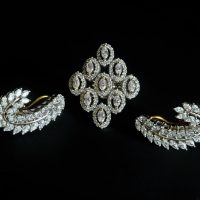 Marquise Cluster Ring, diamond cluster ring, navette diamond ring, vintage diamond rings for sale, vintage cocktail rings diamond, Gem Gardener