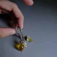 Beryl Pendant, golden beryl pendant, lemon pendant gold, yellow beryl necklace, lemon necklace gold, beryl gemstone pendant, art nouveau pendant gold, gemstone pendant necklace, gemstone necklace singapore, Gem Gardener