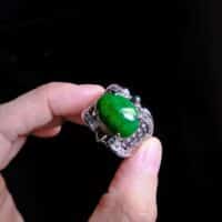 art deco jade ring, mens art deco rings, men jade ring singapore, mens jade ring, vintage mens jade ring, jade mens ring white gold, jade ring singapore, Gem Gardener