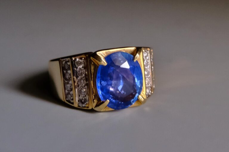Mens Sapphire Ring Vintage, vintage blue sapphire ring, buy blue sapphire ring for men, blue sapphire ring men gold, blue sapphire ring singapore, buy blue sapphire ring online, burma blue sapphire ring, natural unheated sapphire ring, men's natural blue sapphire ring, Gem Gardener