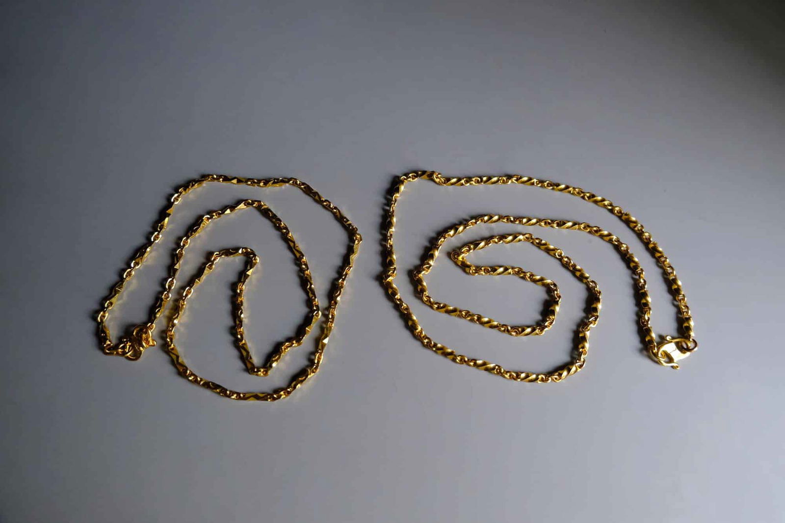 long gold rope twist chain necklace, long heavy gold chain, twist gold chain necklace, twist gold chain men, vintage 24k gold chain, vintage gold chain necklace, Gem Gardener