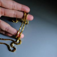 24k gold chain men, 24k thick gold chain, 24k mens gold necklace for sale, 24k gold chain 24 inch, vintage 24k gold jewelry, Gem Gardener