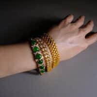 vintage diamond bracelet, antique diamond bracelet, antique diamond bracelets for sale, vintage diamond link bracelet, peranakan gold bracelet, antique peranakan jewellery, vintage peranakan jewellery, peranakan jewellery singapore, Gem Gardener
