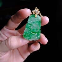Vintage Carved Jade Pendant,carved jade pendant necklace, carved jade and diamond pendant, carved jade pendants for sale, antique carved jade, antique jade jewelry for sale, antique jade jewellery, Gem Gardener