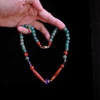 ancient bead necklace, ancient jade necklace, chinese court beads, chinese court necklace, ancient roman bead necklace,antique jade necklace for sale, beaded jewellery singapore, beaded necklace singapore, Gem Gardener