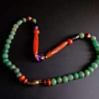ancient bead necklace, ancient jade necklace, chinese court beads, chinese court necklace, ancient roman bead necklace,antique jade necklace for sale, beaded jewellery singapore, beaded necklace singapore, Gem Gardener