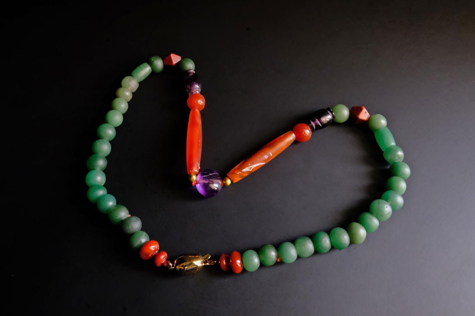 ancient bead necklace, ancient jade necklace, chinese court beads, chinese court necklace, ancient roman bead necklace,antique jade necklace for sale, beaded jewellery singapore, beaded necklace singapore, Gem Gardener
