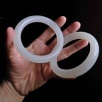 mutton fat jade bangle, mutton fat hetian jade, 和田玉, 羊脂玉, jade bangles pair, white nephrite jade bangle, white jade bangle singapore, fine jade jewelry hong kong, jade jewellery singapore, Gem Gardener