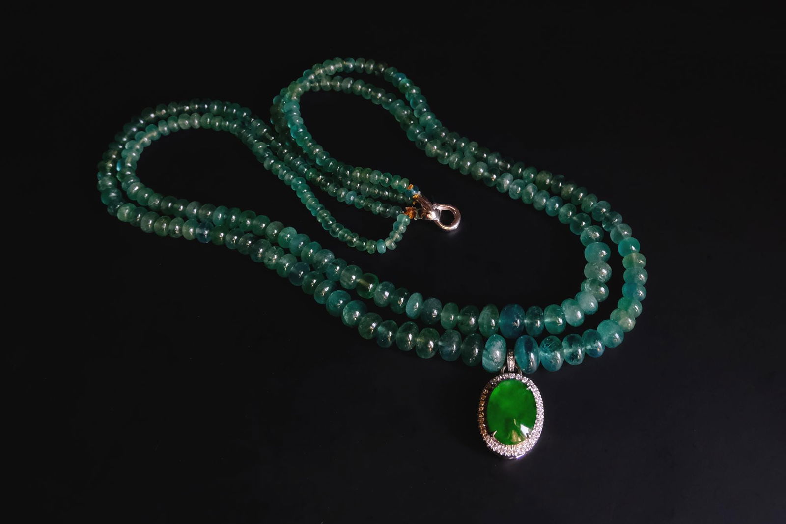 emerald bead necklace, Jade and Emerald Necklace, russian emerald beads necklace, emerald beads jewelry, fine beaded necklace, fine jewelry beaded necklace, jade necklace singapore, Gem Gardener