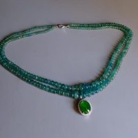 emerald bead necklace, Jade and Emerald Necklace, russian emerald beads necklace, emerald beads jewelry, fine beaded necklace, fine jewelry beaded necklace, jade necklace singapore, Gem Gardener