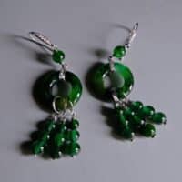 Jade Hoop Earrings, green jade dangle earrings, jade drop earrings gold, dark green jade earrings, intense green jadeite, dainty jade earrings, jadeite earrings singapore, jade earrings singapore, fine jade jewelry hong kong, jade jewellery singapore, Gem Gardener