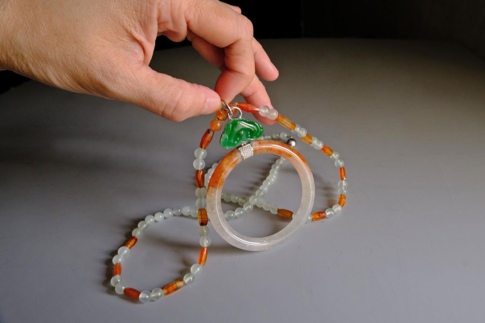 red jade pendant necklace, hololith jade, jade bangle necklace, red jade jewelry, red jade singapore, long jade bead necklace, jade jewellery singapore, jadeite pendant singapore, Gem Gardener