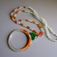 red jade pendant necklace, hololith jade, jade bangle necklace, red jade jewelry, red jade singapore, long jade bead necklace, jade jewellery singapore, jadeite pendant singapore, Gem Gardener