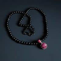 Ruby Pendant Necklace, black gold ruby, ruby pendant singapore, natural ruby pendant gold, ruby pendant for necklace, ruby jewellery singapore, ruby halo necklace pendant, Gem Gardener