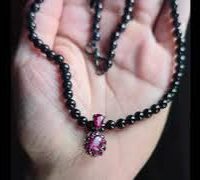 Ruby Pendant Necklace, black gold ruby, ruby pendant singapore, natural ruby pendant gold, ruby pendant for necklace, ruby jewellery singapore, ruby halo necklace pendant, Gem Gardener