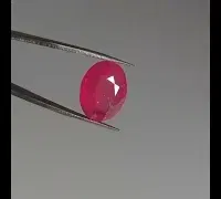 10ct unheated oval ruby video
