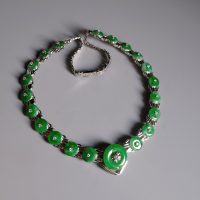 jade disc necklace, jade circle pendant necklace gold, jade pendant necklace singapore, jade necklace singapore, apple green jade necklace, jade and gold link necklace, vintage jade necklace gold, vintage jade jewelry for sale, antique jade jewelry, vintage jewelry singapore, Gem Gardener