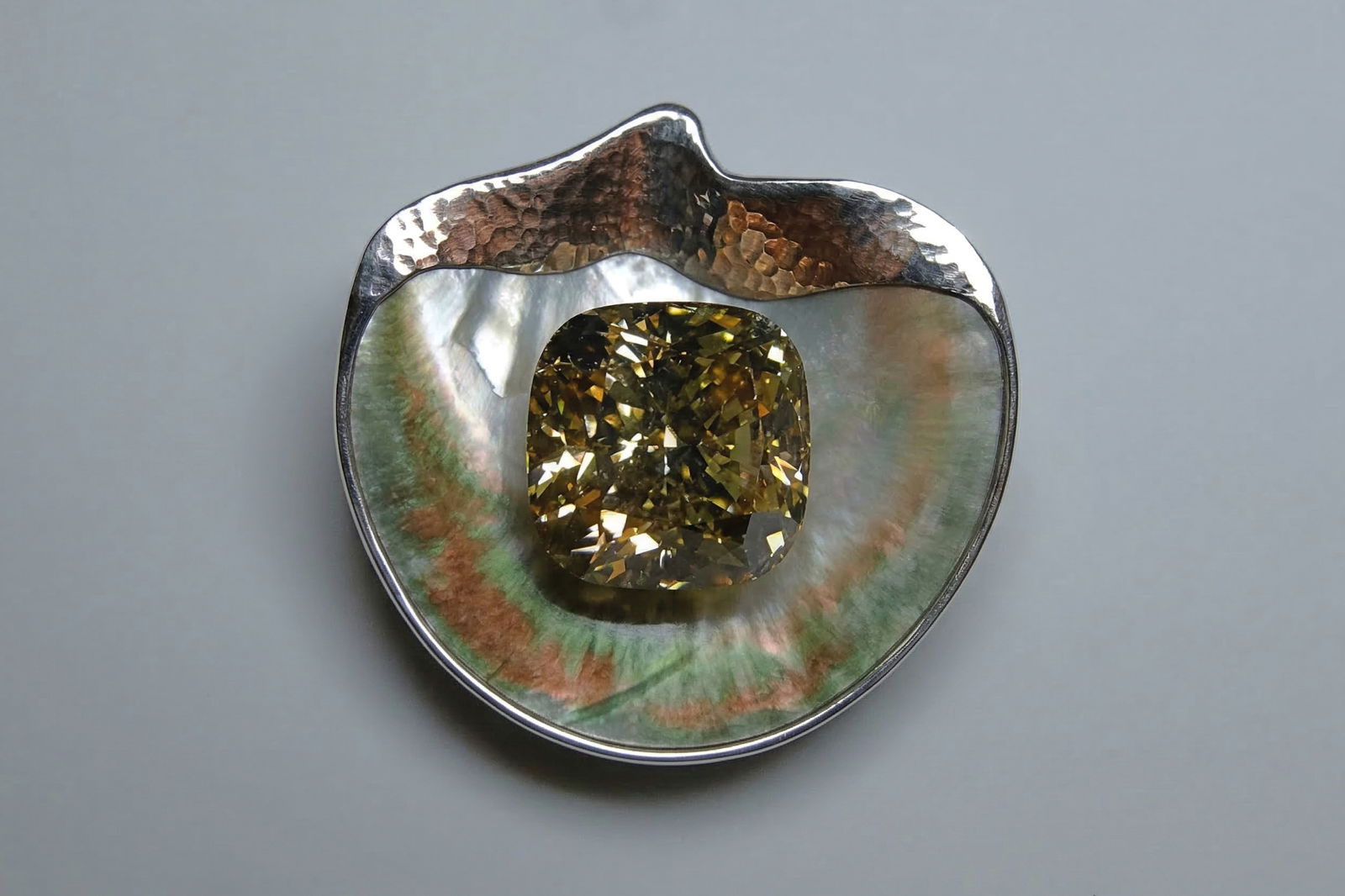 Fancy Dark Brown Greenish Yellow Diamond, fancy dark brown yellow diamond, fancy color loose diamonds, brownish yellow diamond price, yellow diamond ring singapore