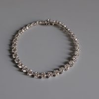 25 pointer diamond tennis bracelet, 8 carat diamond tennis bracelet, 3 prong diamond bracelet, diamond bracelet singapore, tennis bracelet singapore, natural diamond tennis bracelet singapore, natural diamond tennis bracelet price, Gem Gardener