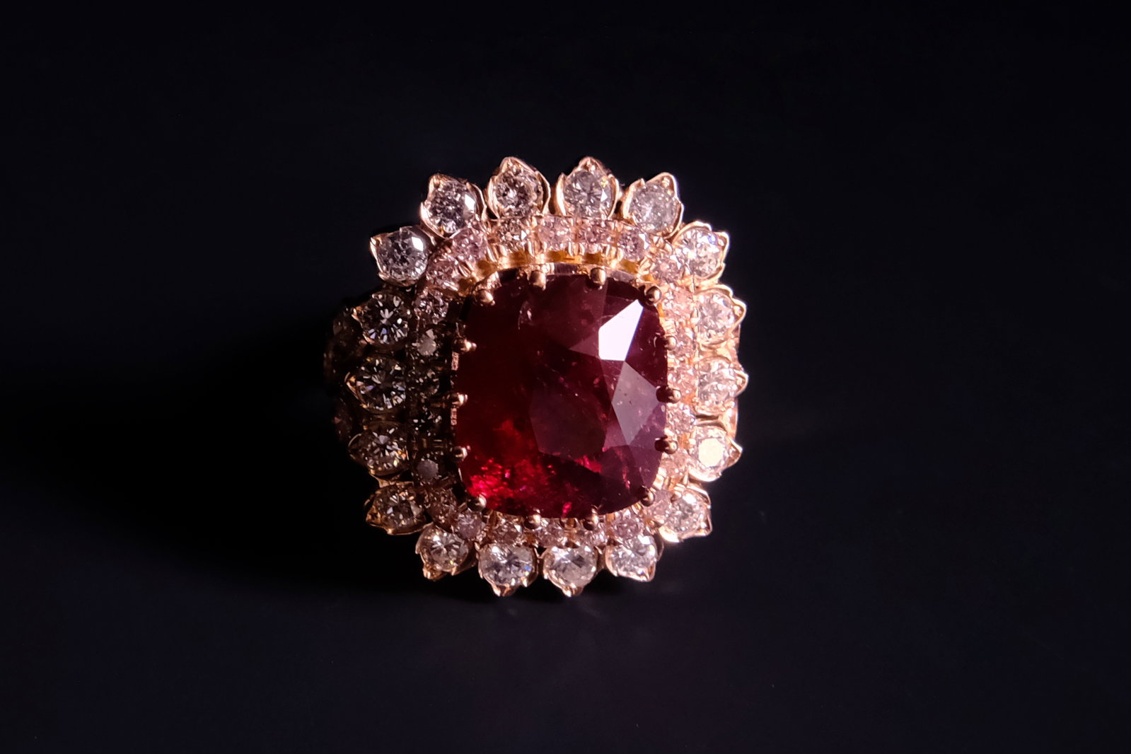 ruby diamond ring, ruby diamond ring for women, ruby halo ring vintage, antique ruby ring with diamonds, ruby ring singapore, antique ruby rings for sale, Gem Gardener