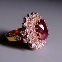 ruby diamond ring, ruby diamond ring for women, ruby halo ring vintage, antique ruby ring with diamonds, ruby ring singapore, antique ruby rings for sale, Gem Gardener