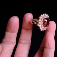 ruby diamond ring, ruby diamond ring for women, ruby halo ring vintage, antique ruby ring with diamonds, ruby ring singapore, antique ruby rings for sale, Gem Gardener